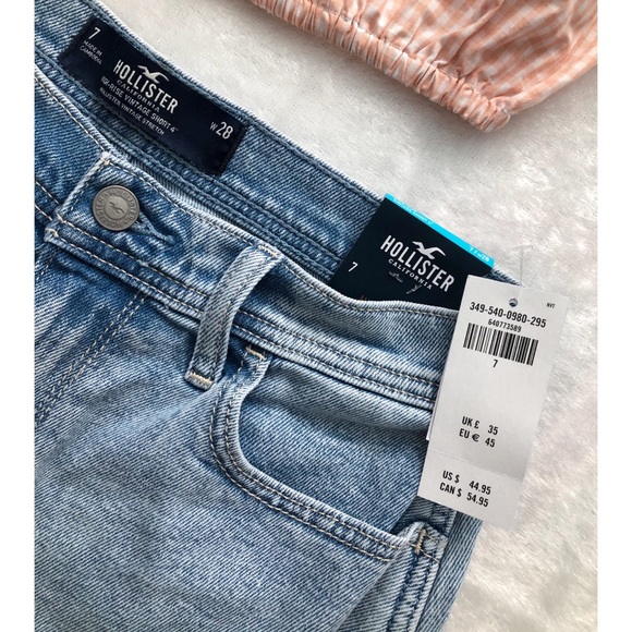 NWT Hollister High-Rise Shorts - Picture 3 of 3
